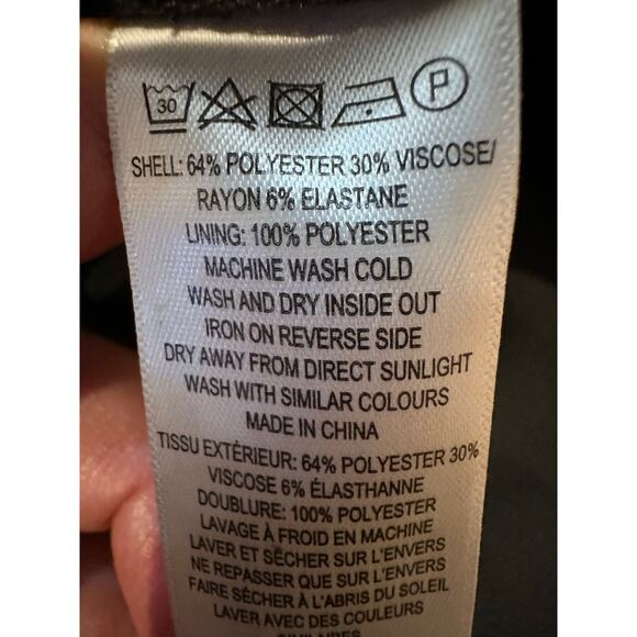 French Connection Whisper Ruth Square Neck Mini Dress – Black – Sz 4 Minimalist - Picture 8 of 9